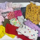 2t Toddler Girls Winter Mixed Kids Clothing Lot Pants Shirts Pjs 19 Piece Bundle