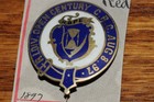 Ri Div Open Century C r c  Aug 8 97 Fraternal Organization Pin 18k Gold 1897 Nos