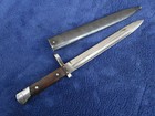 Original Antique M1895 Austria Mannlicher Bayonet And Scabbard Maker Zbrojovka