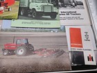 Lot Of 18 Vintage International Harvester Brochure Tractors Brochures Mowers 