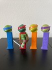 Set Of 4 Vintage Teenage Mutant Ninja Turtles Tmnt Collectible Pez Dispensers