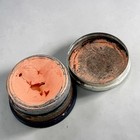 Antique Watkins Blue Cobalt Jar Garda Watkins Nail Polish Rare Apothecary