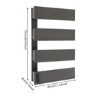 Aluminum Alloy Wall-mounted Towel Heater Electric Towel Warmer Large Capacity