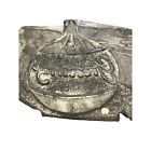 Greeings Christmas Holiday Printing Press Letterpress Ad Block Plate Antique