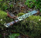 Ubr Custom Handmade High Carbon Steel Hunting Machete With Leather Sheath