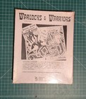 Warlocks And Warriors Tsr 1977 Role-playing Game New Fantasy Gary Gygax D d