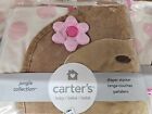 Carter s Jungle Collection Nursery Diaper Stacker  Pink lime brown tan