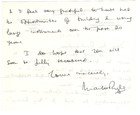 Martin Ryle Signed Letter 1973 Autographed Nobel Prize Physics   Radio Astronomy