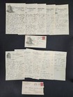 1930 Antique Thomas Darnell Roanoke Va 10 Letters To Wife Eva Mae Maxey