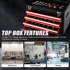 Rolling Tool Chest With Drawers Tool Organization Box Storage Cabinet For Garage