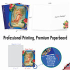 10 Assorted Merry Christmas Note Cards With Envelopes - Christmas Angels