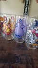 8 Vintage 1977 Mcdonalds Collectors Series Glasses Drinkware Set Of  -5 1 2   