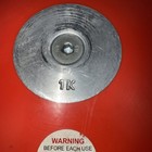 Metal Plastic 1 Kg Red Discus Track And Field Sports Throwing 7    Nylon