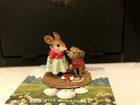 Wee Forest Folk M-516  Warm   Fuzzy      Retired  Htf   Pristine W box