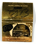Vtg Feature Matchbook El Rancho Haiti s Finest Hotel Full Unstruck-lion Match Co