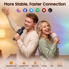 Wireless Bluetooth Karaoke Microphone Handheld Portable Karaoke System Black