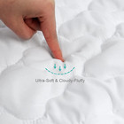 Crib Mattress Protector Sheets Fitted Waterproof Crib Mattress Pad Cover  Noisel