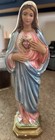 Immaculate Heart Of Mary  12    Statue - Crafted In Italy Yr  1955