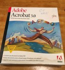 Adobe Acrobat 5 0 Full Retail Version Cd W  Product Key Mac Big Box