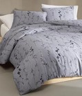 Calvin Klein  dusk Wildflower  3 Piece King Duvet Set W shams  Purple  New  