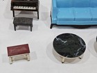Vintage Dollhouse Furniture Lot Ideal Miniatures Plastico Mixed Room Accessories