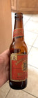 Early Anheuser Busch Bock Beer Glass Bottle W  Irtp Label   Neck St  Louis Mo