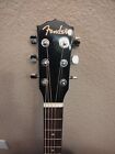 Fender Acoustic Guitar Fa-100 Black W  Bag No Strap  Local Pick Up Only