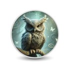 Artful Owl In Magic Note 1oz Silver Coin