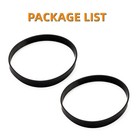 2 Pack Style U Vacuum Belts     Fits Eureka Airspeed  Sanitaire  The Boss Models