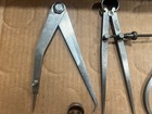 Lot Of 8 Vintage Starrett Spring Caliper Divider Machinist Tools Usa Made
