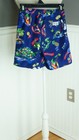 Polo Ralph Lauren Boys Size 8 S Navy Blue Swim Trunks Palm Tree Board Shorts