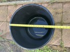Gainey Ceramics Large 20 Inch Planter  Black