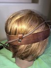 Antique Doctor   s Medical Head Lamp Flashlight Leather Headband Quack Medicine