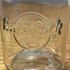 Hard Rock Cafe Anchorage 5 25  Glass Mason Jar W raised Hrc Logo 16 Oz New
