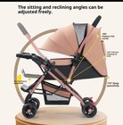 Foldable Baby Stroller Lightweight Two-way Seat Compact Travel Pram