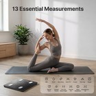 Smart Scale For Body Weight  Bmi   Body Fat  13 Metrics  Black  Fsa Eligible Hsa