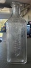 Overstreet Pharmacy Tooled Top 3oz Medicine Bottle Antique