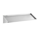 63  Wall Mount Stainless Steel Glass 3 Dish Rack Slant Shelf Commercial Kitchen