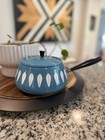 Cathrineholm Lotus Fondue Pot  Blue  No Stand