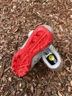 Under Armour Blur Select Jr Size 3-5y Grey Red Usa Football Cleats 3028231-099