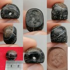 Old Sassanian  Agate Intaglio  Stone  Rare Amulet Bead