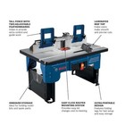 Bosch 26 In  X 16 5 In  Laminated Mdf Top Portable Jobsite Router Table