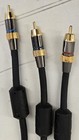 Lot Of 7 Vintage Rca To Rca Audio video Cables Monster radio Shack