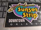 Warrant  s Jani Lane s Lane Sunset Strip Original Sticker
