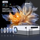 Xgody Projector 4k Led Home Theater Cinema Projector 7000lms Bluetooth Hdmi Usb