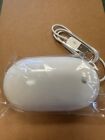 Apple A1152 Usb Wired White Optical Mighty Mouse W  2 Side Buttons   Scroll Bal