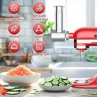 Stainless Steel Slicer Shredder Attachment For Kitchenaid Stand Mixer Free Ship