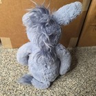 Jellycat London Medium Bashful Donkey Blue Grey Plush Stuffed Animal Bas3dus Nwt