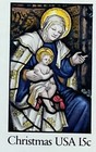 1842a Christmas Madonna   Child Imperf Block Of 4 Error Nh 15 C 1980