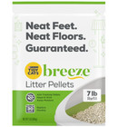 Purina Tidy Cats Breeze Non Clumping Cat Litter Pellets  Low Dust  7 Lb  4 Pack